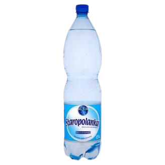 woda mineralna  Staropolanka Naturalna woda mineralna średniozmineralizowana niegazowana 1,5 l